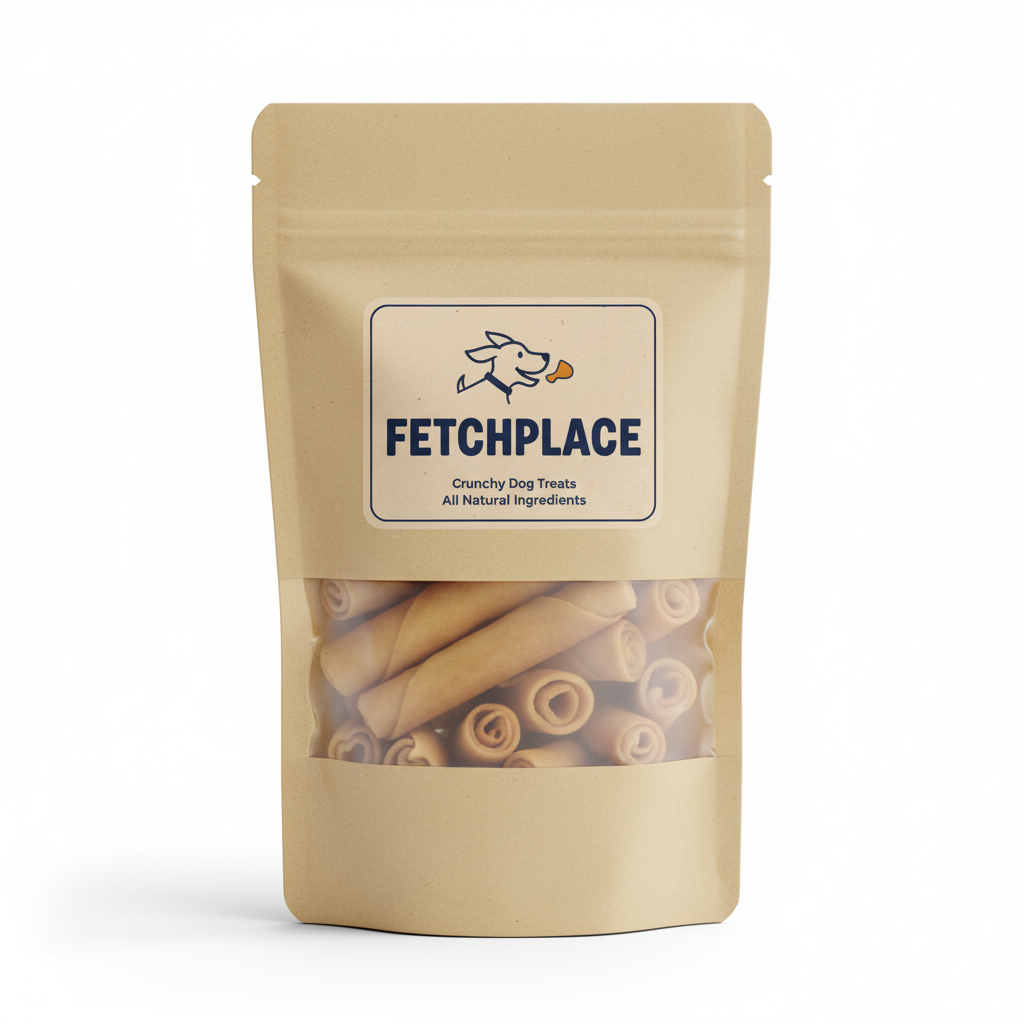 100-pack Retriever Rolls, Premium Thick Cut Rawhide, Medium 5-6 Inch, Smoked
