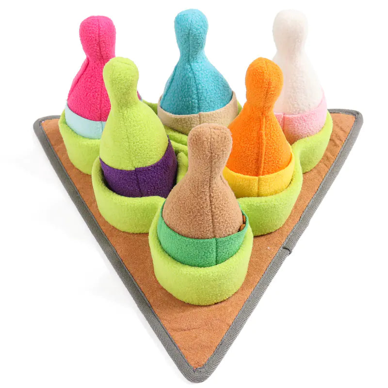 New Pet Dog Bowling Toy for Interactive Training