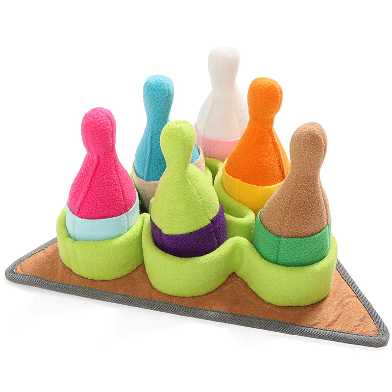 New Pet Dog Bowling Toy for Interactive Training