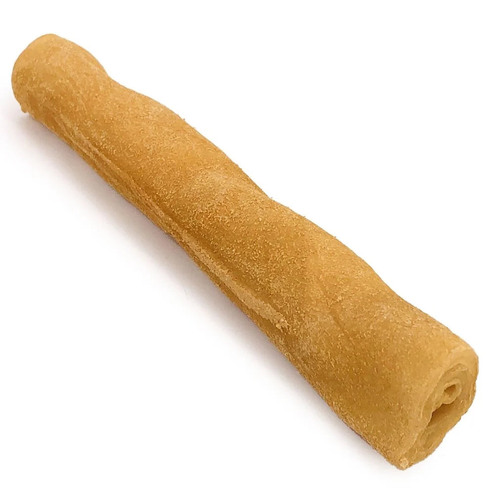 100-pack Retriever Rolls, Premium Thick Cut Rawhide, Medium 5-6 Inch, Smoked